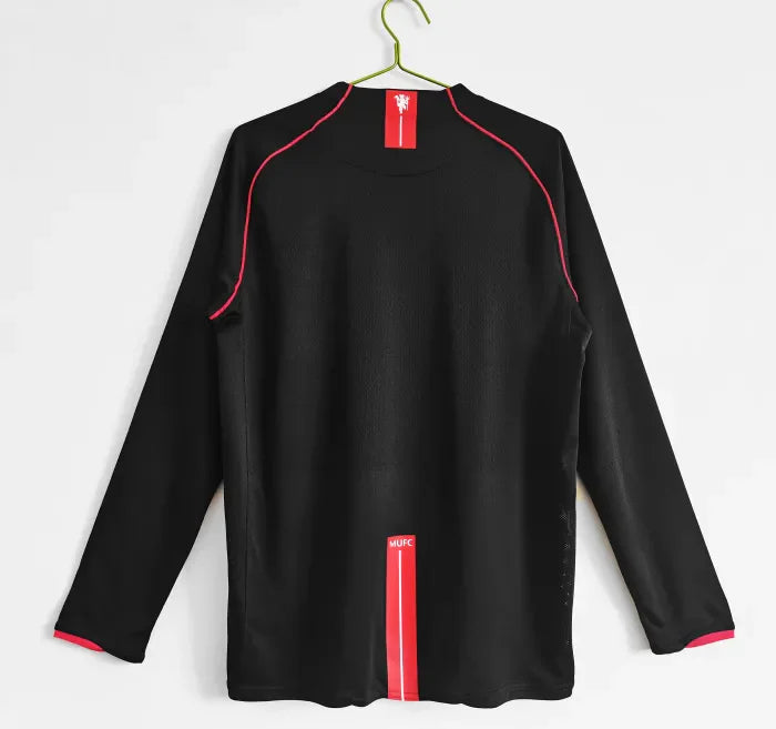 Manchester United Away Long Sleeve Retro Jersey 2007/08