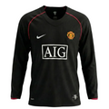 Manchester United Away Long Sleeve Retro Jersey 2007/08