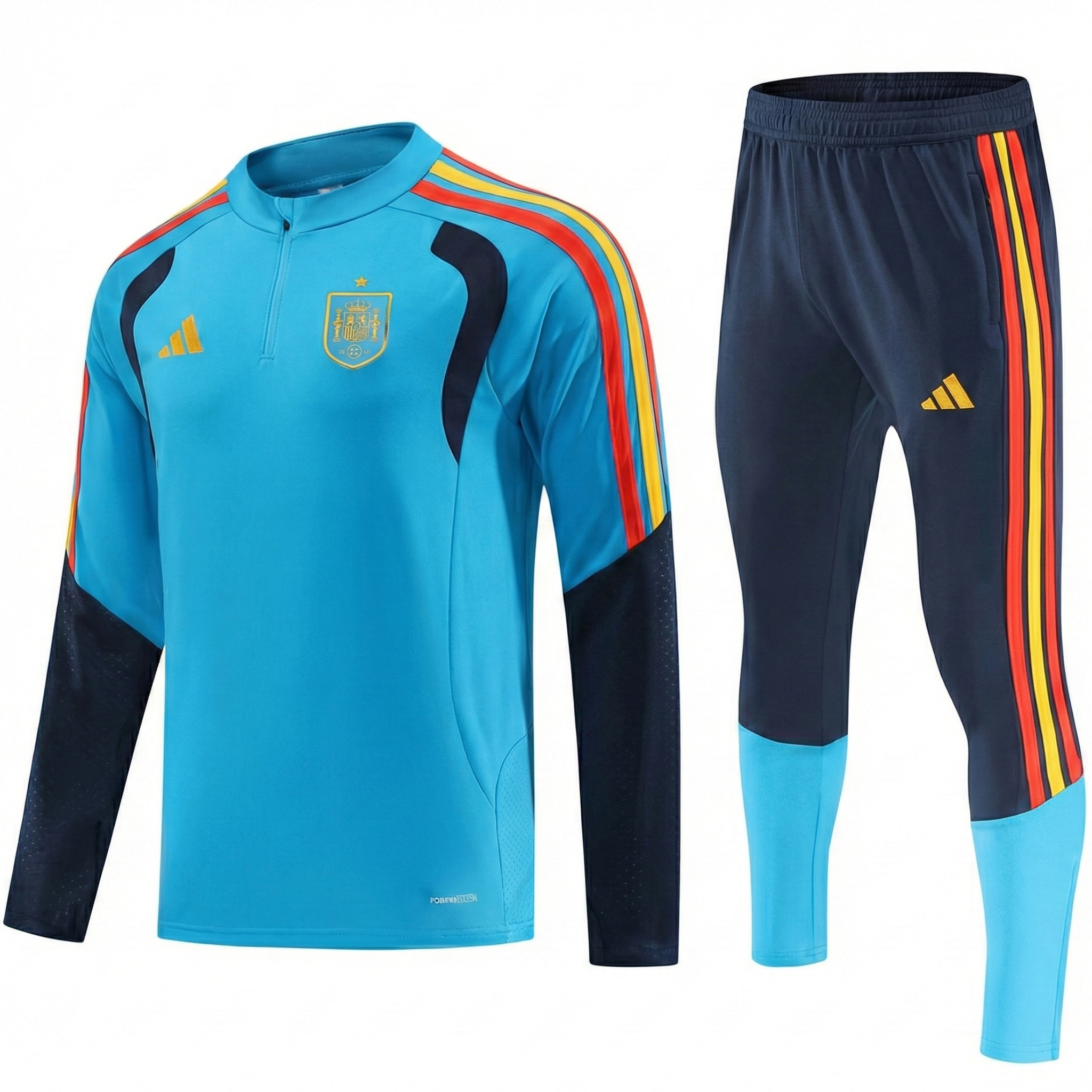 2025–26 Spain National Team Blue Training Tracksuit Set