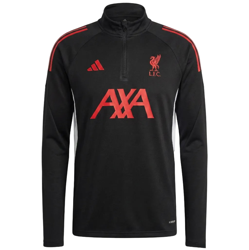 2025–26 Liverpool Black Training Tracksuit Set