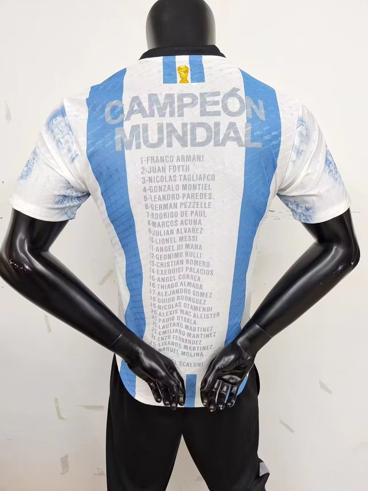 Argentina 2022 World Cup Champions Jersey