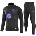 2025–26 FC Barcelona Black & Purple Training Tracksuit Set