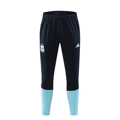 2025–26 Argentina National Team Black & Sky Blue Training Tracksuit Set