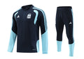 2025–26 Argentina National Team Black & Sky Blue Training Tracksuit Set