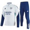 2025–26 Arsenal FC White & Navy Training Tracksuit Set