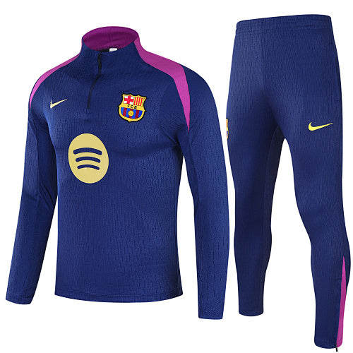 2025–26 FC Barcelona Blue Training Tracksuit Set